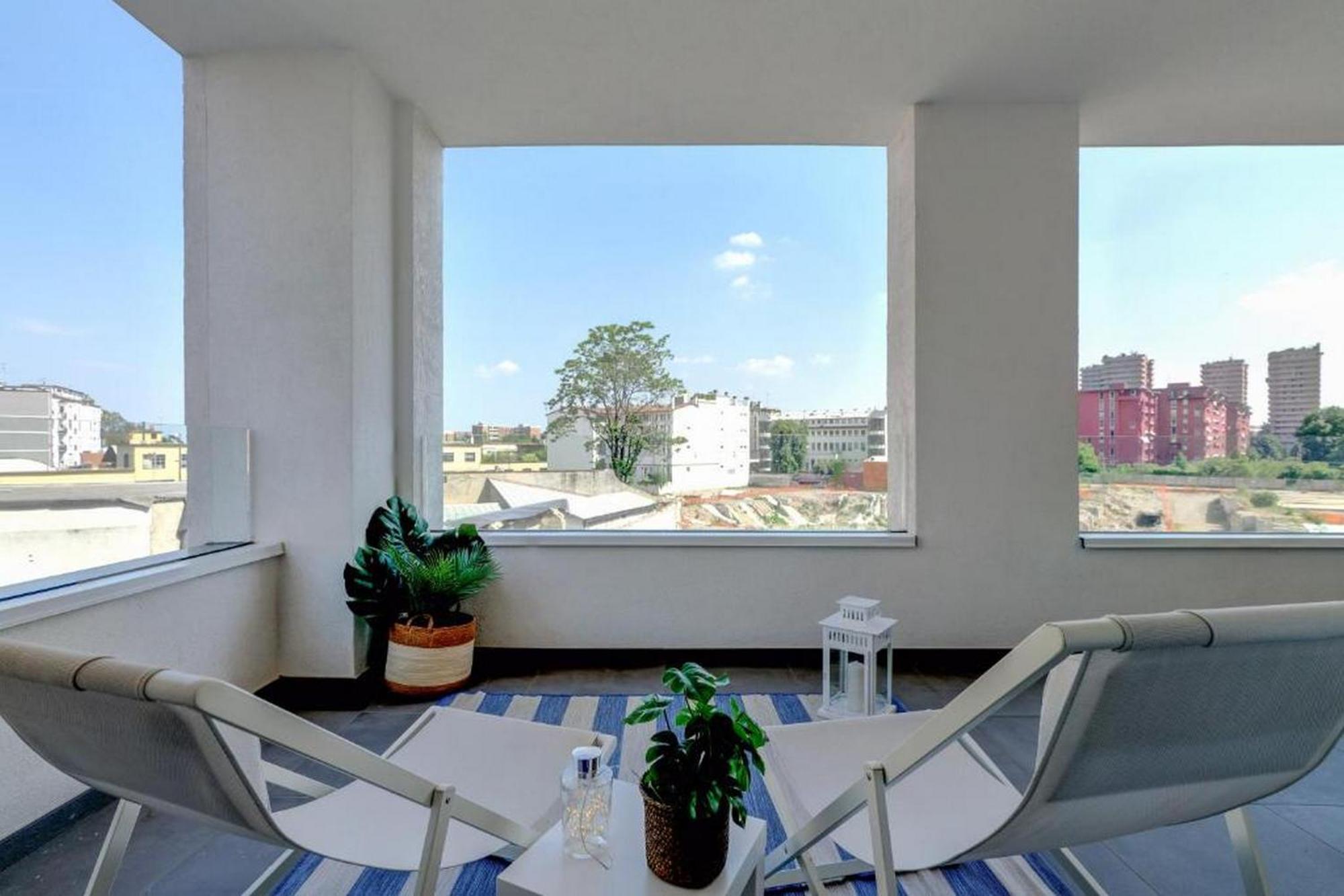Lovely Terrace Apartment - Porta Romana District Милан Экстерьер фото